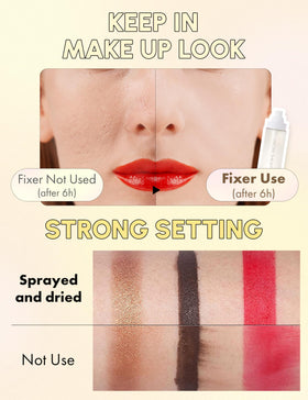 self beauty Hydrating Matte Makeup Fixer 100ml spray nozzle close-up