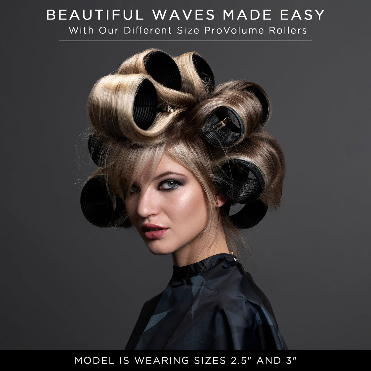 Self-grip design of Fromm ProVolume Hair Rollers