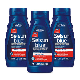 Selsun Blue Medicated Anti-Dandruff Shampoo 11 fl. oz. front view