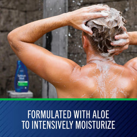 Selsun Blue Moisturizing Anti-Dandruff Shampoo side view showing packaging