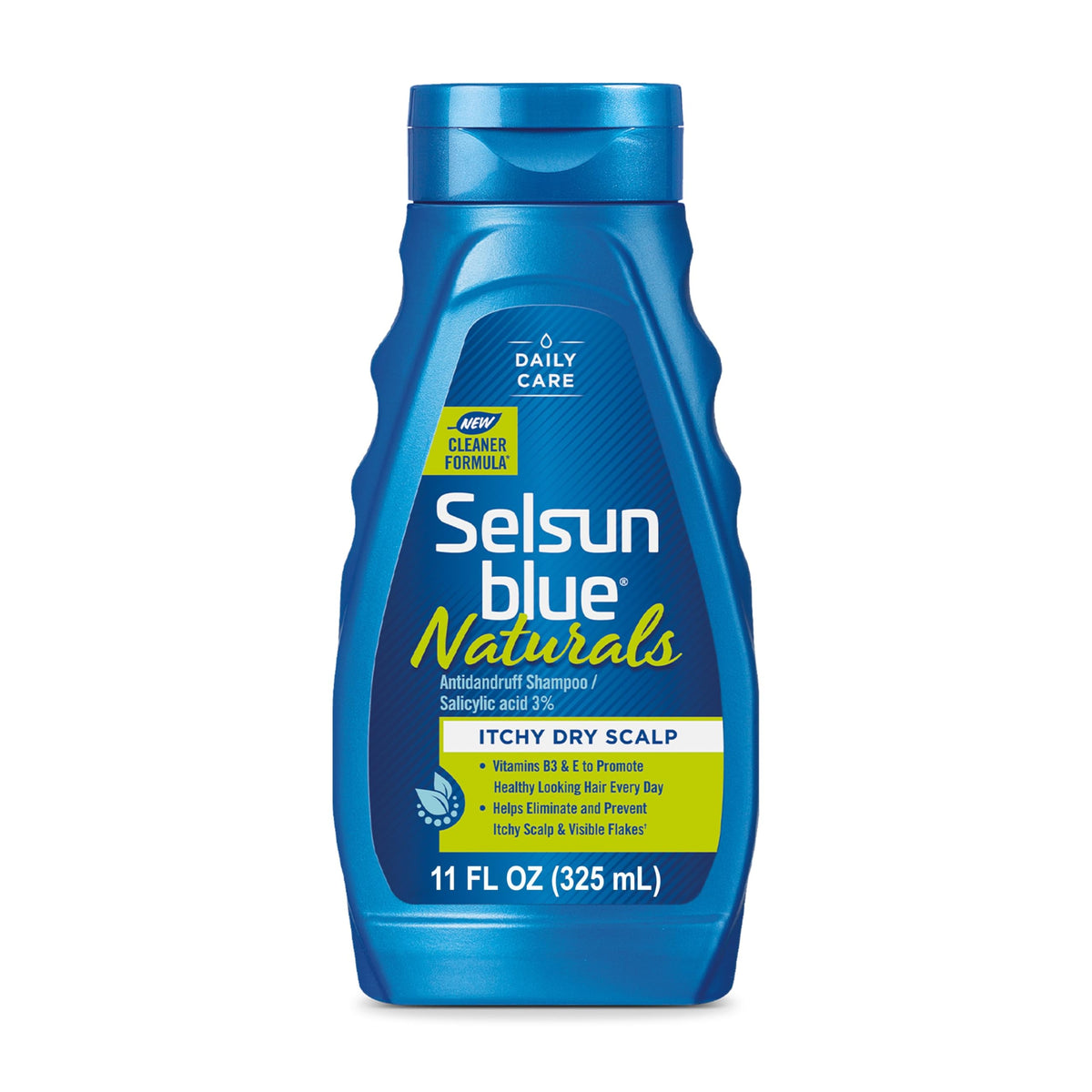 Selsun Blue Naturals Itchy Dry Scalp Shampoo 11 fl. oz. front view