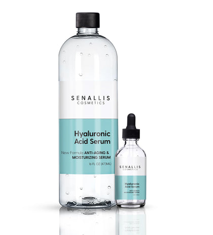 SenAllis Hyaluronic Acid Serum 16 fl oz front view