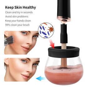 Senbowe Makeup Brush Cleaner close-up of controls