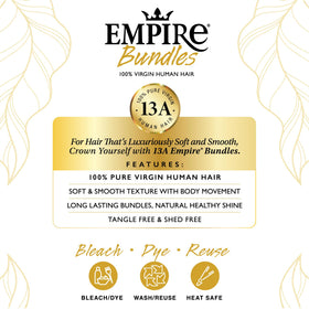 Sensationnel Empire Bundles hair texture close-up