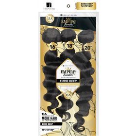 Sensationnel Empire Bundles Multi-Pack Hair Extensions 10 12 14 inch front view