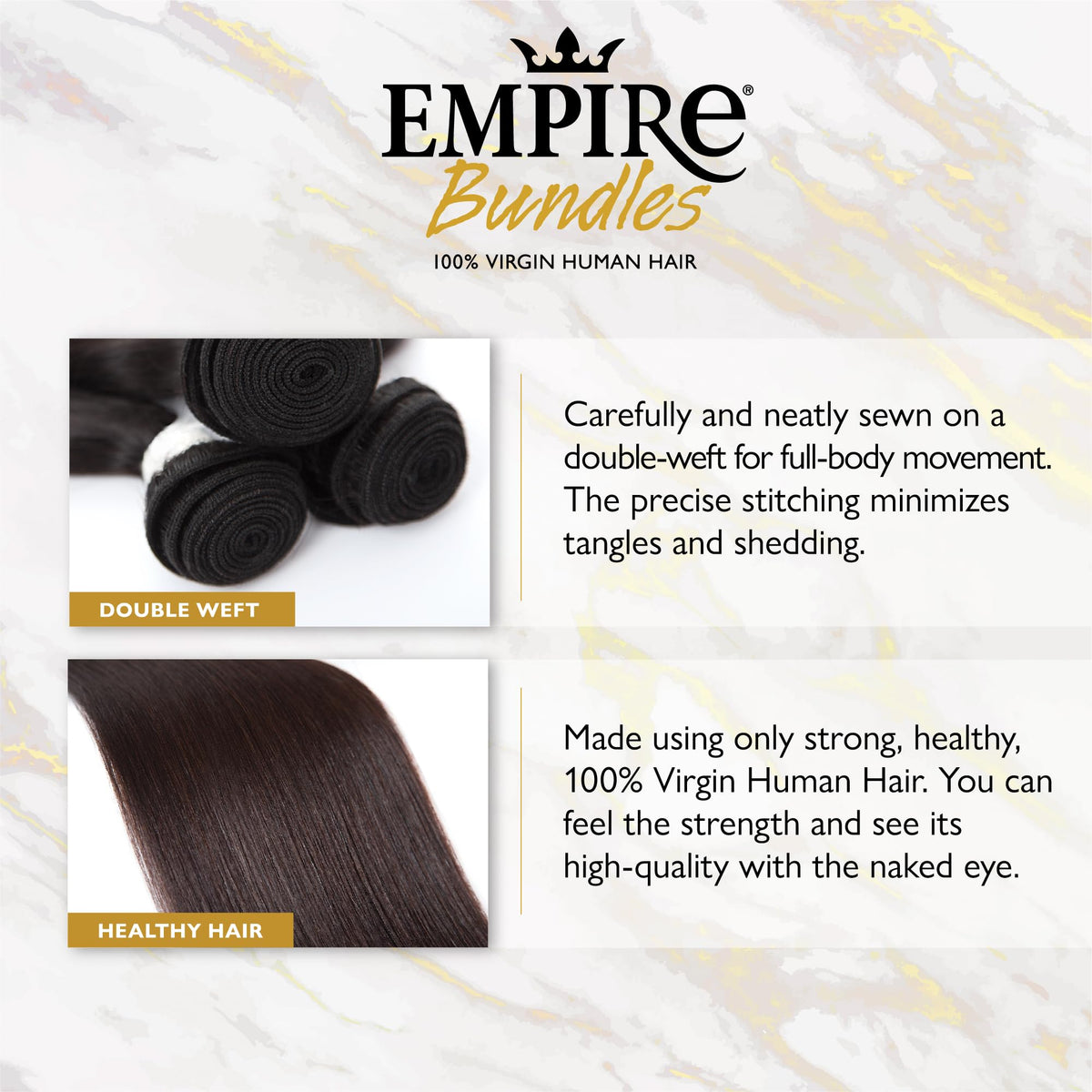 Sensationnel Empire Bundles styled in box braids
