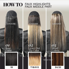 Sensationnel Empire Yaki Human Hair 12 inch Jet Black texture close-up