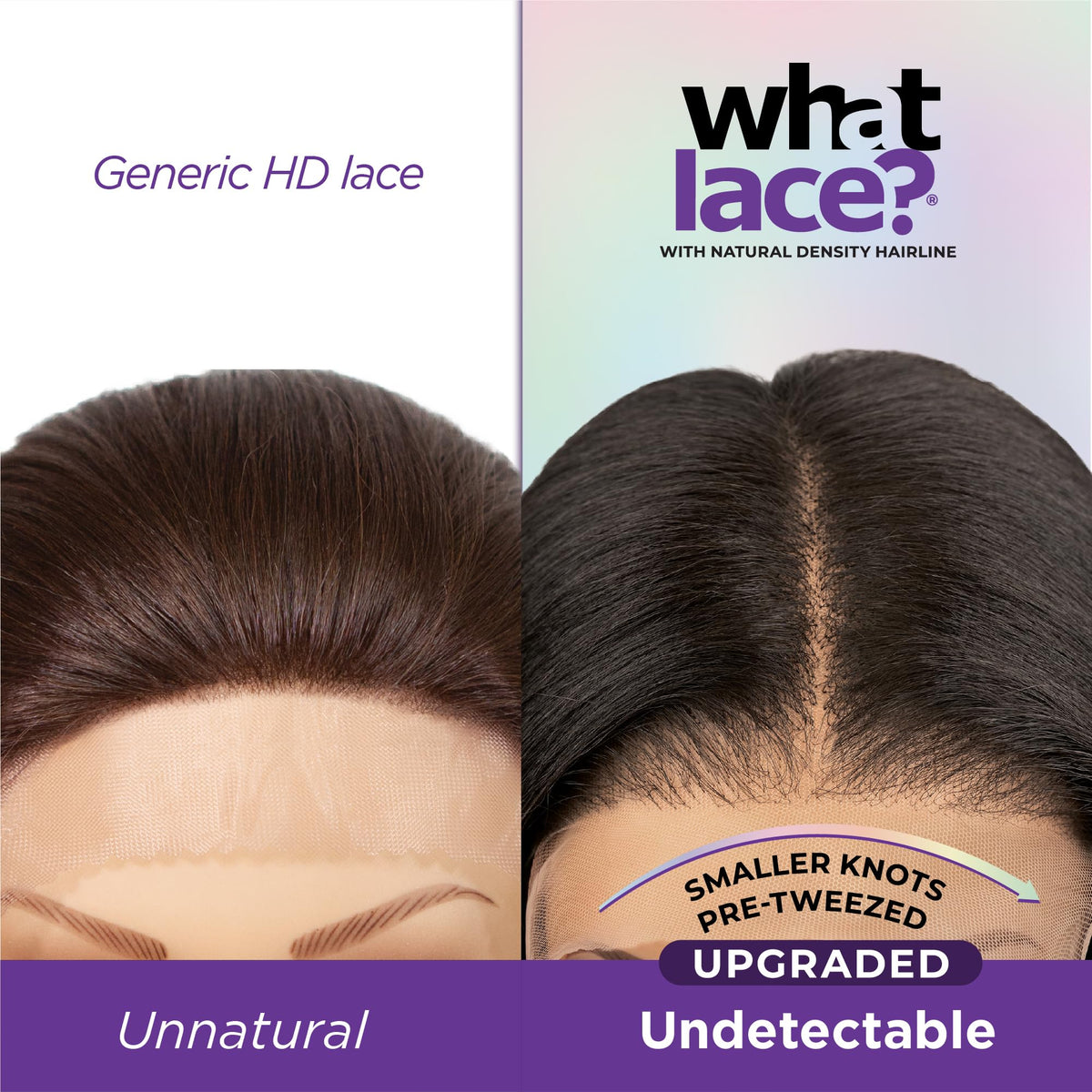 Sensationnel What Lace 13x6 Wig-Zion Jet Black showing adjustable straps