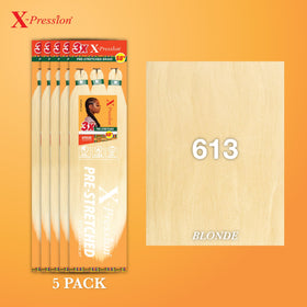 Sensationnel X-Pression 5 pack braids in 613 blonde
