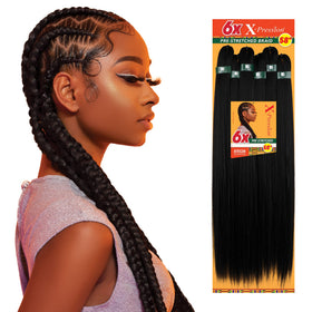 Sensationnel X-Pression braiding hair texture close-up