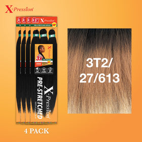 Sensationnel X-Pression Braids 58in 4pk packaging