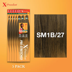 Sensationnel X-Pression Braids 58in SM1B/27 packaging