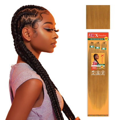 Sensationnel X-Pression Prestretched Braids 58in Honeyblonde front view