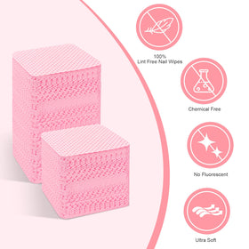 Seonggong Lint Free Nail Wipes pump dispenser close-up