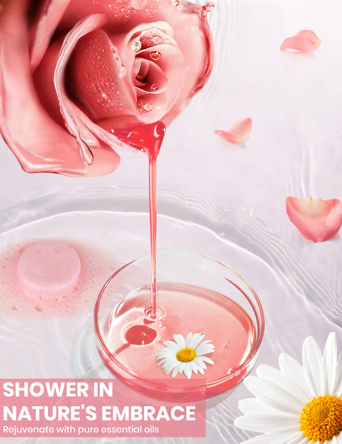 SEONNIX Shower Steamers displayed in a bathroom setting