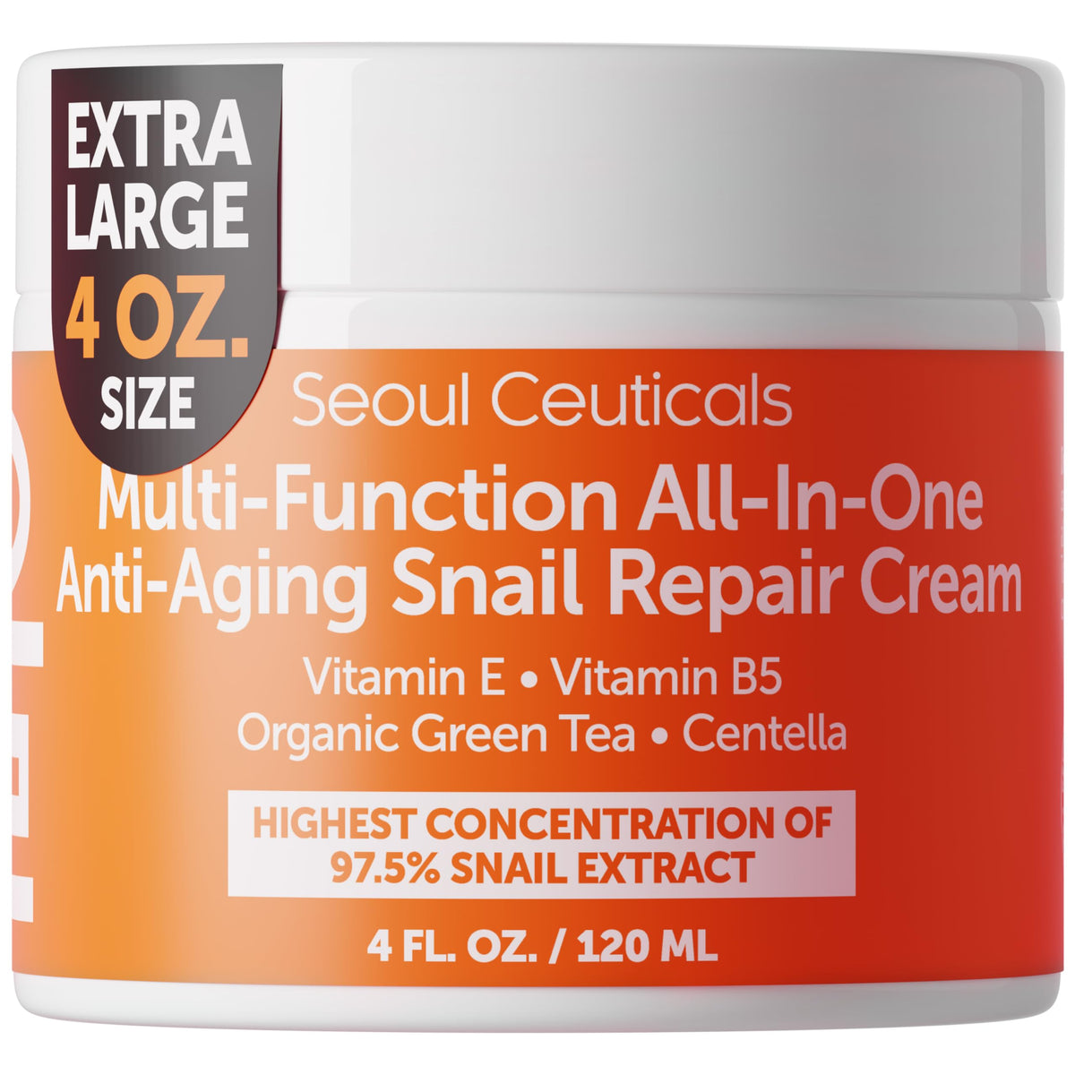 SeoulCeuticals 97% Snail Mucin Face Moisturiser front view