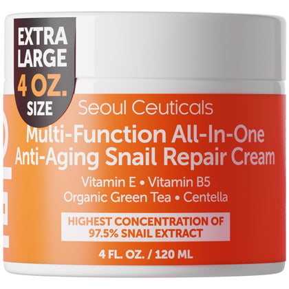 SeoulCeuticals 97% Snail Mucin Face Moisturiser front view