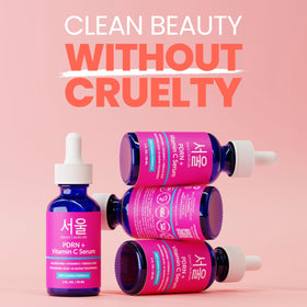 SeoulCeuticals PDRN Serum Salmon DNA lifestyle scene with flowers