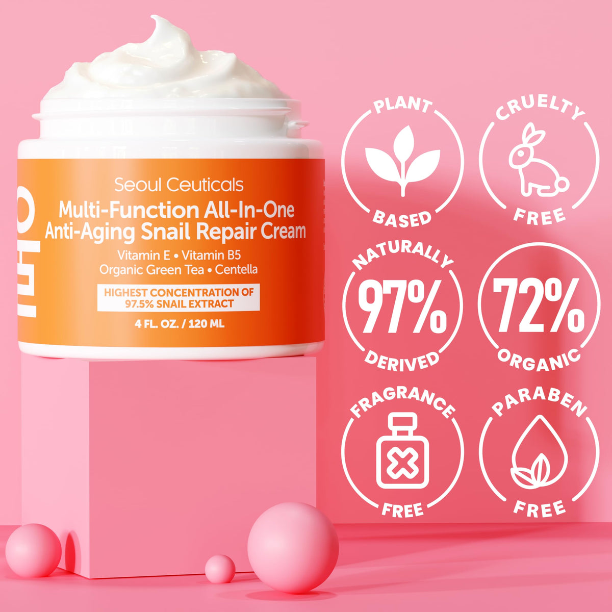 SeoulCeuticals snail cream ingredients list