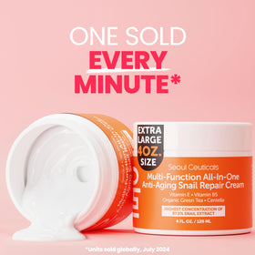 SeoulCeuticals snail cream open jar view