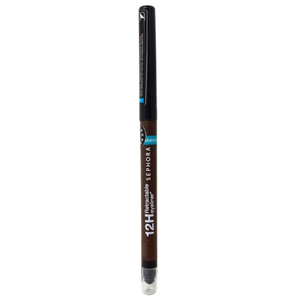 SEPHORA Waterproof 12H Retractable Eyeliner in Matte Brown front view