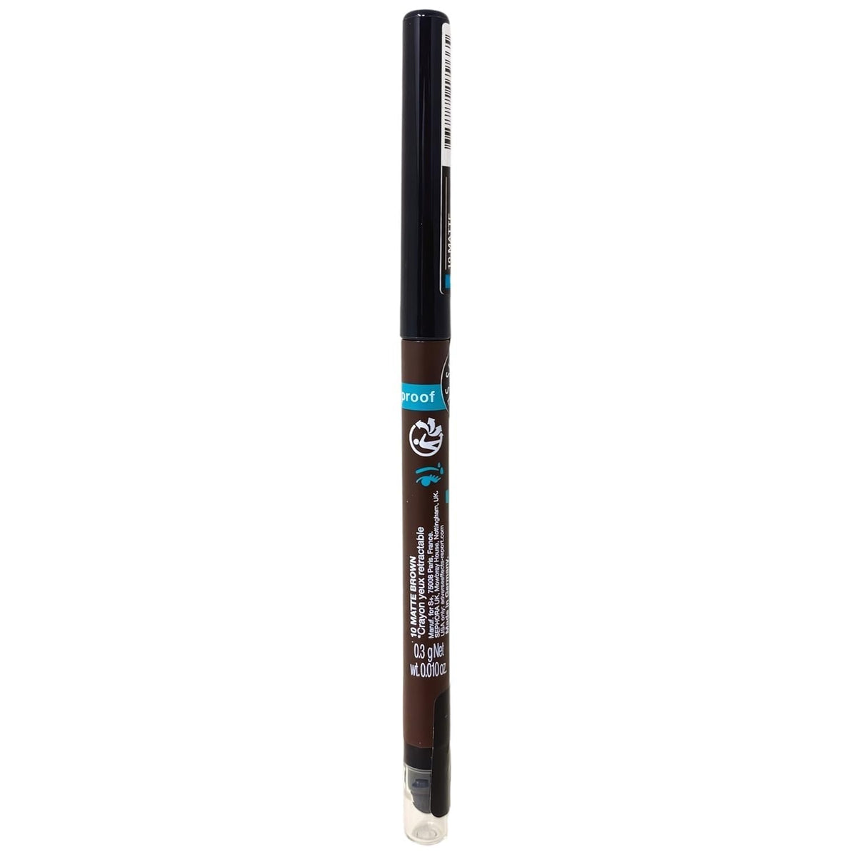 SEPHORA Waterproof 12H Retractable Eyeliner with built-in sharpener