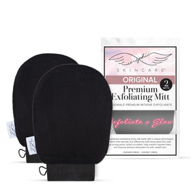 SERAPHIC SKINCARE Original Premium Exfoliating Mitt front view