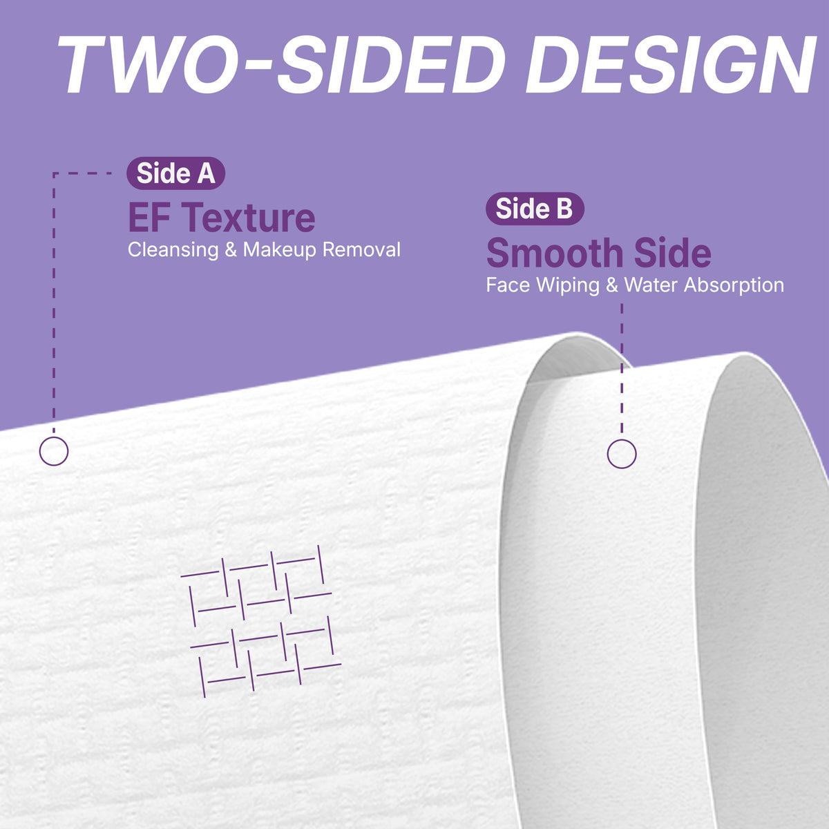 Serenorch Disposable Face Towels XL texture close-up