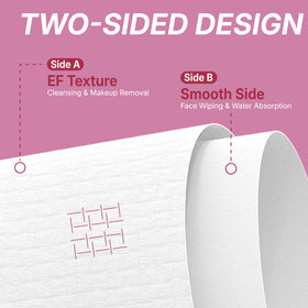 Serenorch Mother's Day Box Disposable Face Towels XL texture close-up