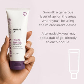 Serious Skincare Hydrating Microcurrent Gel packaging details