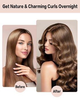 Seritant Heatless Curlers displayed with satin scarf