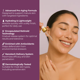 Sesderma RETISIL serum texture on hand