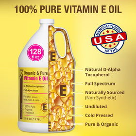 Seven Minerals Vitamin E Oil with natural ingredients