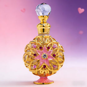 SEVENBEES Vintage 10ml refillable glass perfume bottle front view