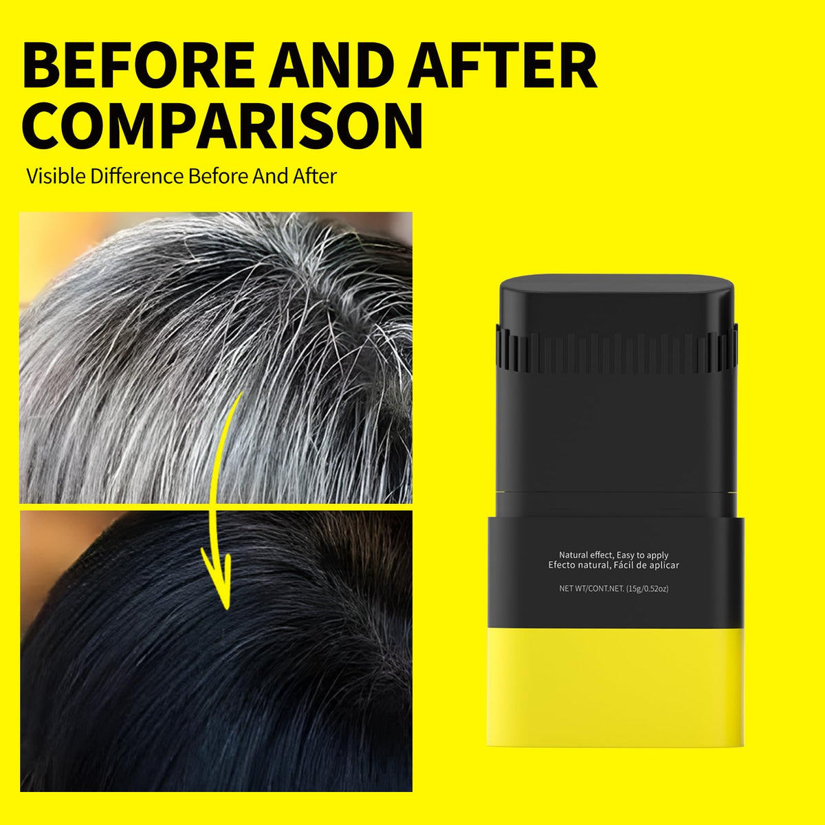 SEVICH Hair Root Touch Up Stick showing dual-sided applicator