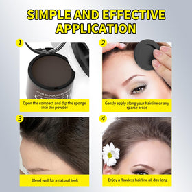 SEVICH Hairline Powder Light Brown 10g side view showing packaging