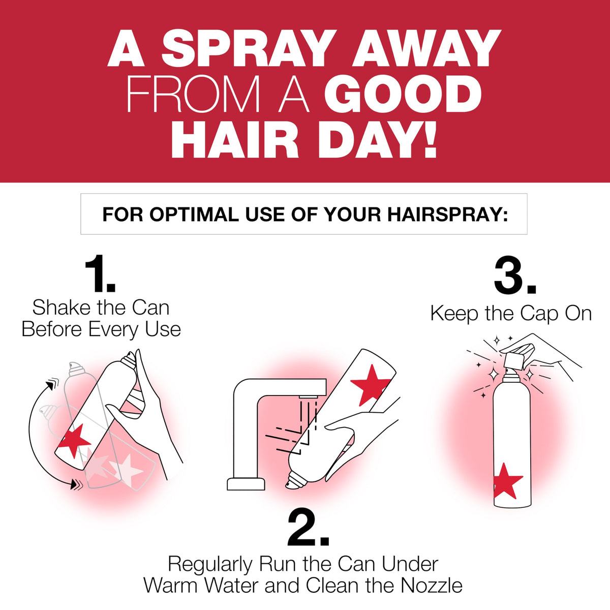 SexyHair Big Spray & Play Harder Hairspray 10 Oz on a vanity