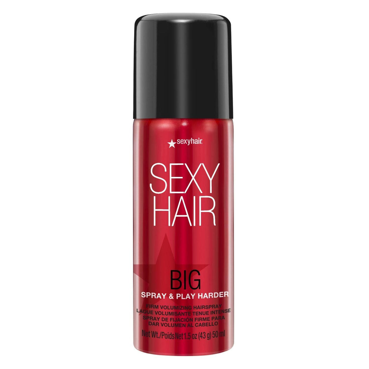 SexyHair Big Spray & Play Harder Hairspray front view 1.5 Oz