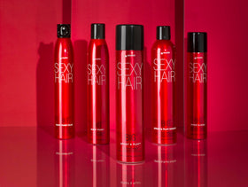 SexyHair Big Spray & Play Harder Hairspray side view 1.5 Oz