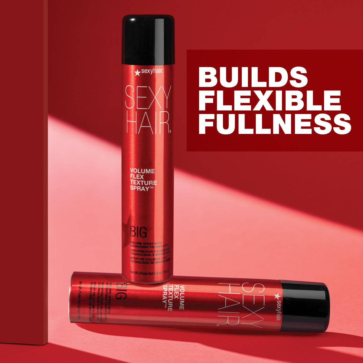 SexyHair Big Volume Flex Texture Spray 5.8 oz packaging