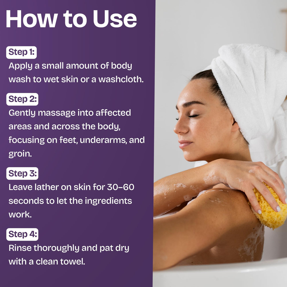 Shailee Antifungal Body Wash with natural extracts