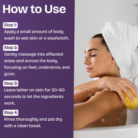 Shailee Antifungal Body Wash with natural extracts