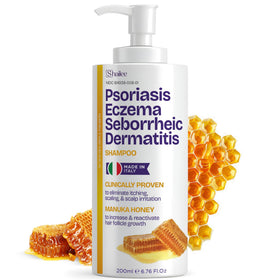 Shailee Psoriasis Shampoo 240g front view with Manuka honey