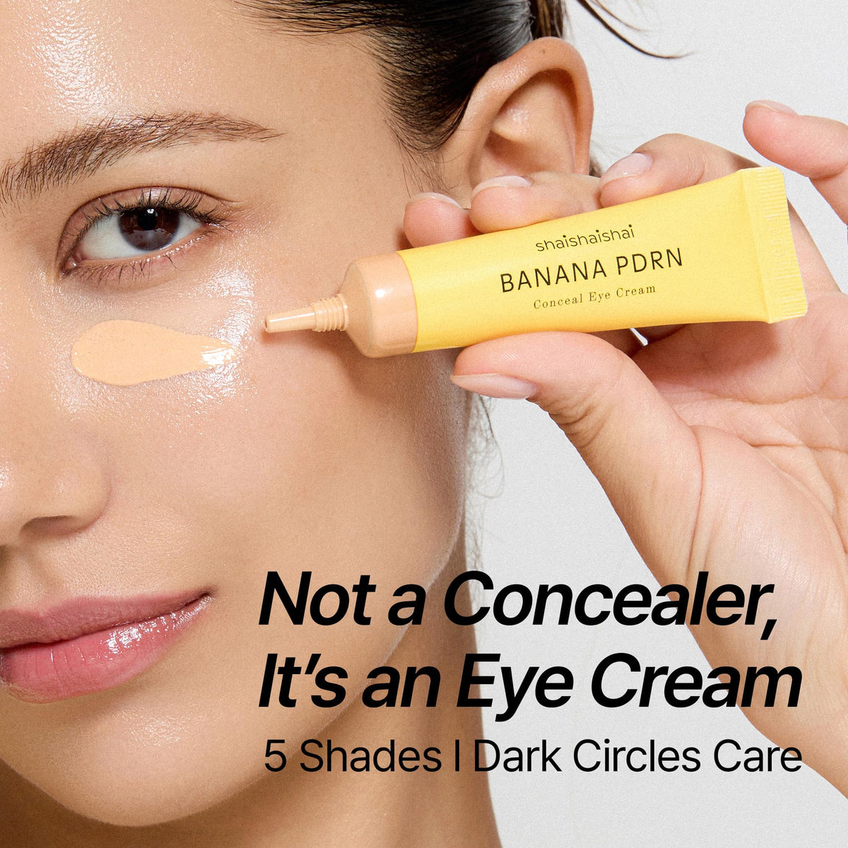 shaishaishai BANANA PDRN Conceal Hydrating Under Eye Cream packaging