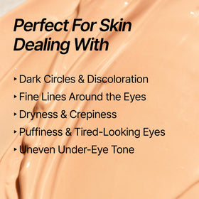 shaishaishai BANANA PDRN Conceal Hydrating Under Eye Cream shade selection