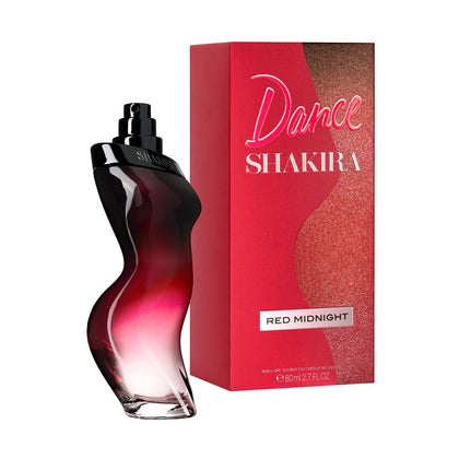 Shakira Dance Red Midnight Eau de Toilette 80 ml bottle front view