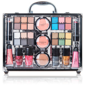 SHANY Carry All Trunk Makeup Set with blush and bronzer