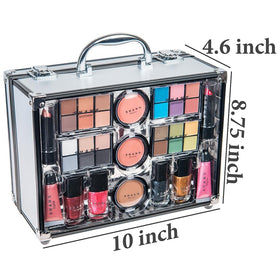 SHANY Carry All Trunk Makeup Set with eye shadow palettes