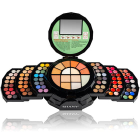 SHANY FLOWERS Makeup Set opened showing 110 colours