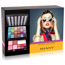 SHANY Glamour Girl Makeup Kit applicators included